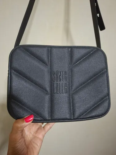 Bolsa preta transversal