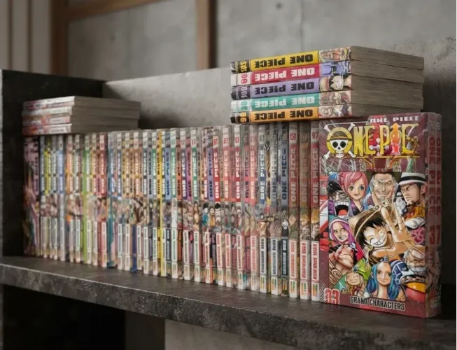 Coleção completa mangás one piece