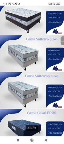 Cama box luxo solteiro