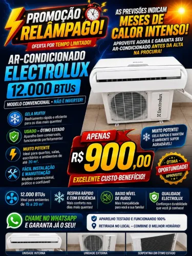 12000btus Eletrolux