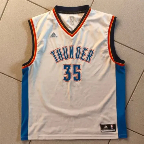 jersey original oklahoma city thunder #35 kevin durant tamanho gg xl okc branca