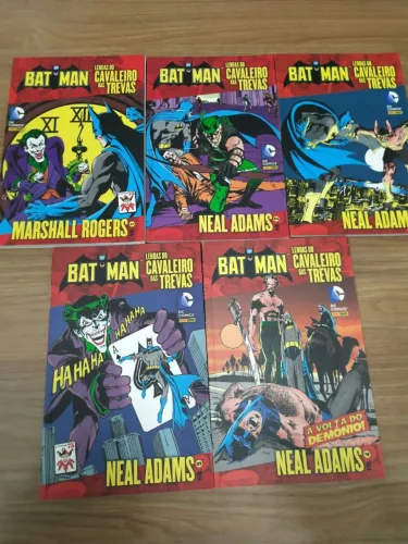 Batman - Lendas do Universo DC - Neal Adams (Completo 5 Vols)
