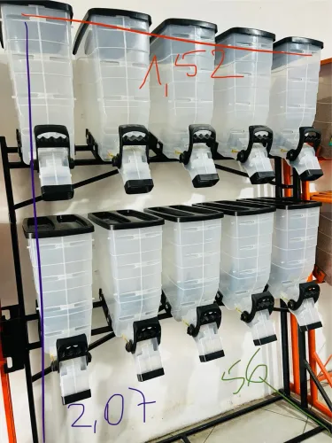 Dispenser de Ração - granel - Agropecuária