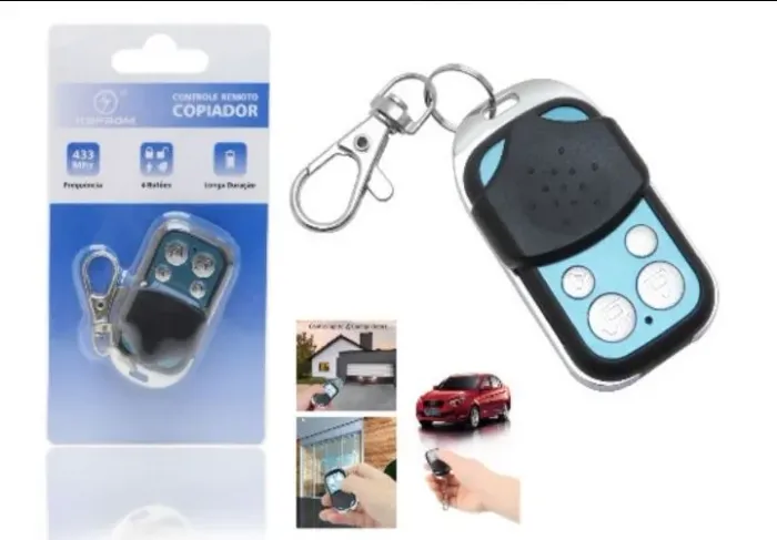 Controle remoto auto copiador alarme portão 