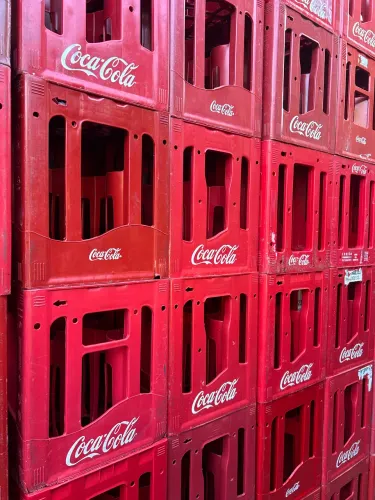 Engradado/grade COCA COLA retornável