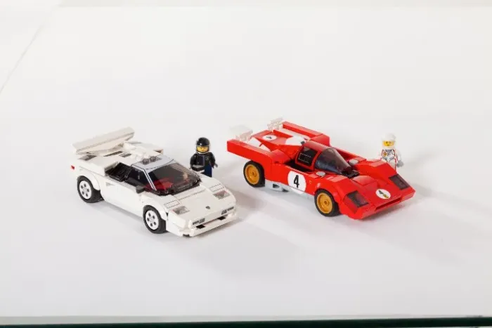 Lego 76908 + 76906 - Speed Champions - Lamborghini Countach + ferrari 512m