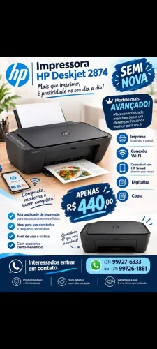 Impressoras semi novas
