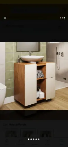 Gabinete para banheiro 