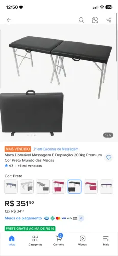 Maca nova nunca usada