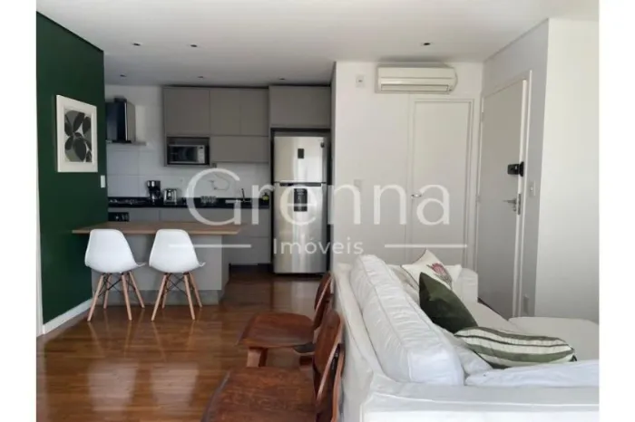 Apartamento de 63 m² com 1 suíte e 1 vaga na Vila Olímpia