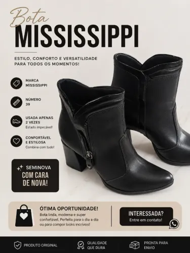 Bota Mississippi 