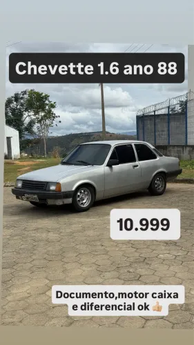 Chevrolet Chevette L / SL / Sl/e / DL / SE 1.6 1988