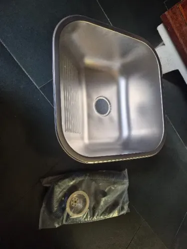 Cuba de Tanque de aço Inox acabamento polido e resistente