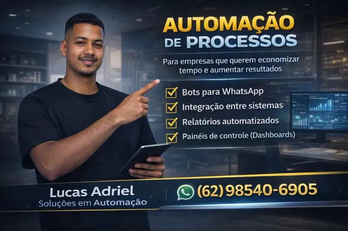 ? AUTOMAÇÃO DE PROCESSOS PARA EMPRESAS