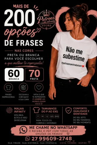 Blusas que mostram sua essência 