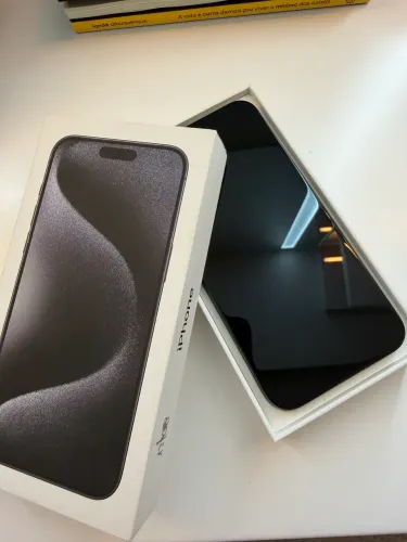 Iphone 15 Pro Max 256Gb Titanium Preto