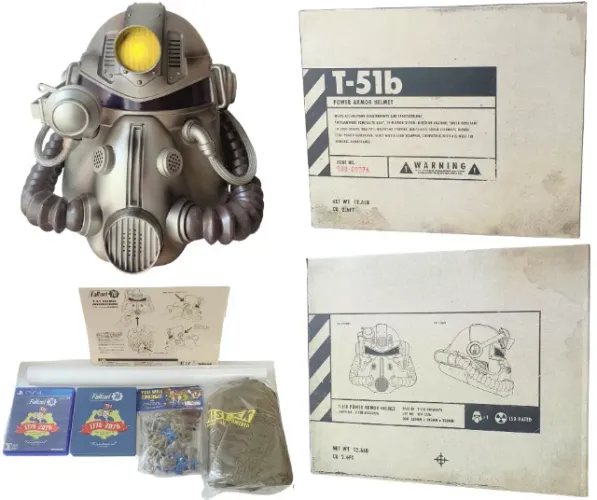 Fallout 76 Power Armor Collector´s Edition Helmet T-51b