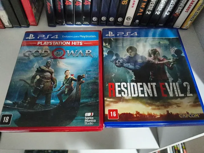 2 jogos de PS4 (Faço envio)