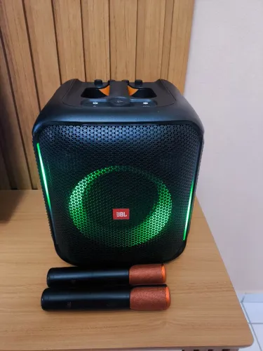 VENDO CAIXA DE SOM JBL PARTYBOX ENCORE + 2 MICROFONES