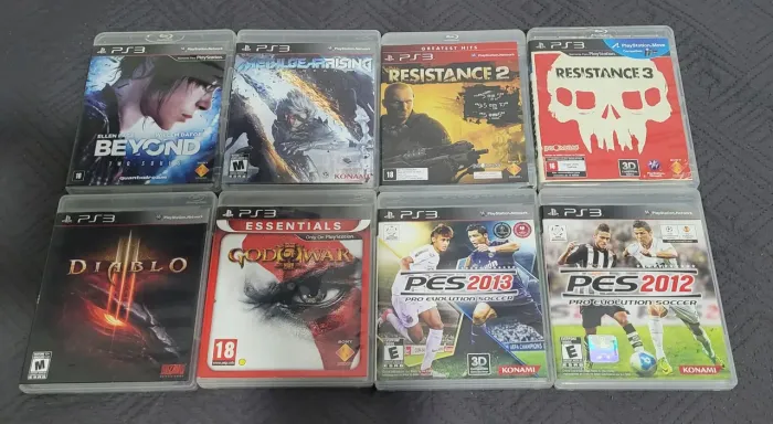 Jogos PS3 (150 reais pra levar tudo)