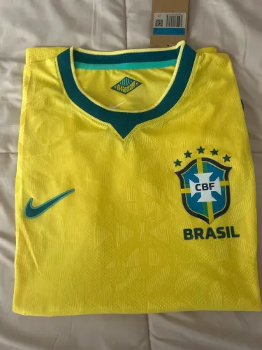 Camisa 1 Brasil modelo jogador 2026 tamanho M