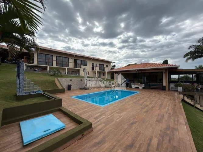 Casa com 4 dormitórios para alugar, 374 m² por R$ 13.702/mês - Condomínio Capela do Barrei