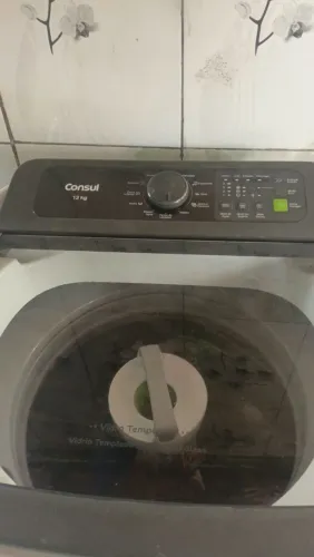 Máquina de lavar e secar