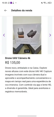 Drone novo!