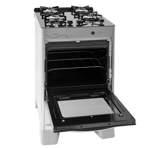 Fogão Suggar Neo Glass 4 Bocas Inox FGVNG410 Bivolt