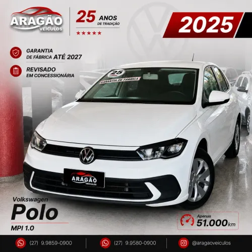 Volkswagen Polo 1.0 MPI Flex 12V 5P 2025
