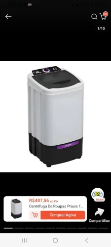 Tanquinho 6kg