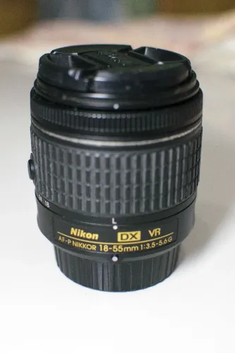 Lente Nikon 18-55mm AF-P VR DX | Perfeita, Pouco Uso