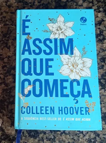 E assim que começa - Collen Hoover capa dura