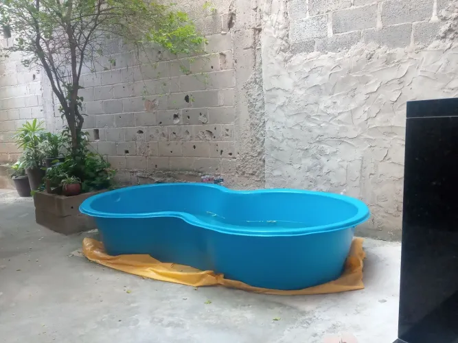 Piscina feijão 1000 litros