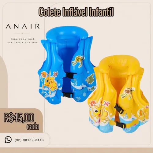 Colete Inflável Infantil 