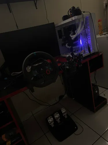 Kit volante g29 + freio de mão