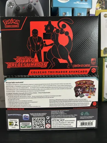 Pokémon TCG: Box Coleção Treinador Avançado - Rivais Predestinados (Equipe Rocket) LACRADA