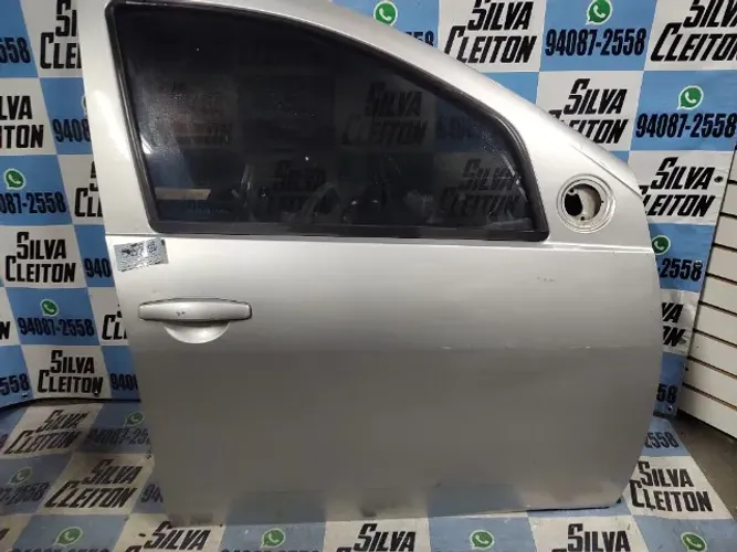 porta dianteira direita duster 2010 ate 2020 usada cor prata 707