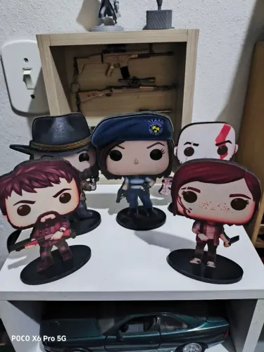 Totens personagens de games(MDF)
