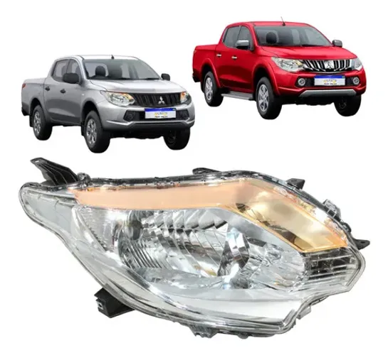 Farol L200 Triton 2016 2017 2018 2019 A 2023 Pisca Ambar Ld Direito