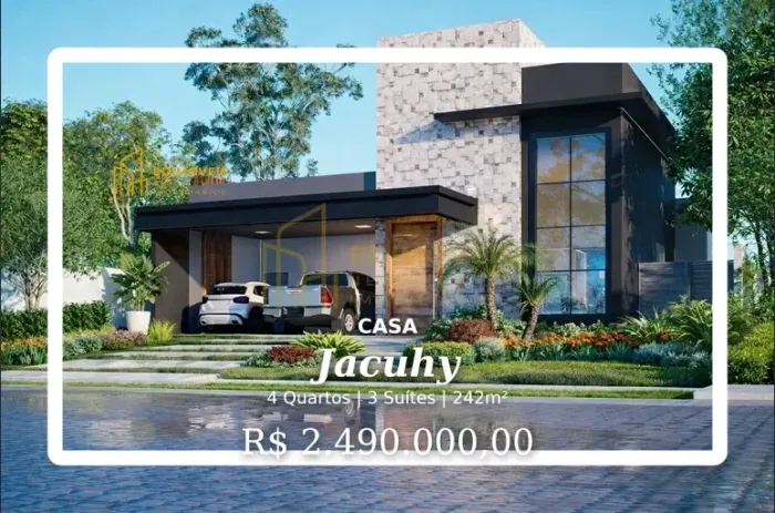 Alphaville Jacuhy: Sua nova casa de alto padrão com piscina e conforto!