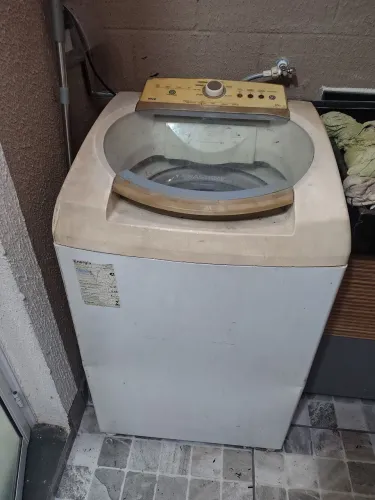 Máquina de lavar funcionando perfeitamente