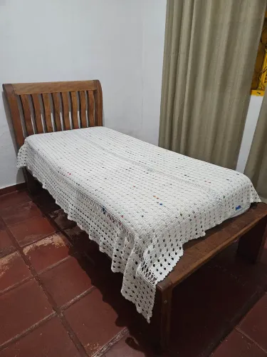 Cama solteiro - Peroba Rosa