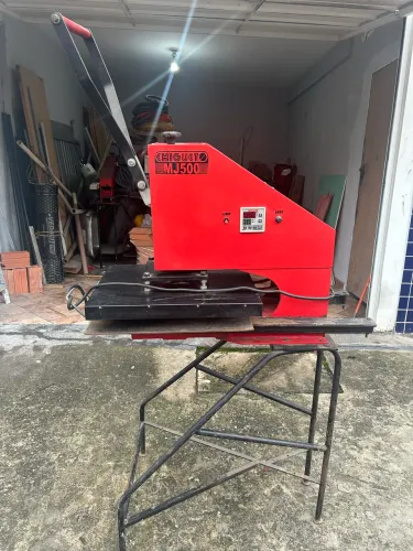 Prensa térmica plana manual 40x60