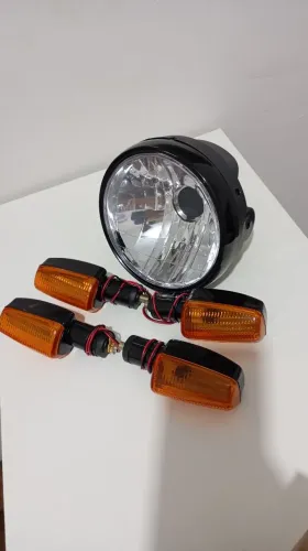 Farol completo Titan 150 + jogo de pisca