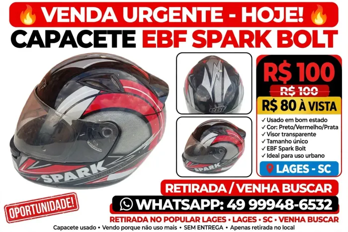 Vendo capacete