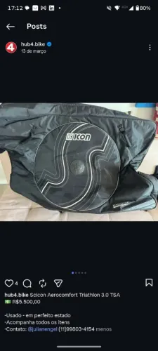 Mala Bike Scicon Aerocomfort 3.0 TSA | Usada 3x | Completa | Estado de Nova