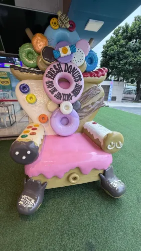 Poltrona Instagramavel de Donuts/doces 1.50x2.30