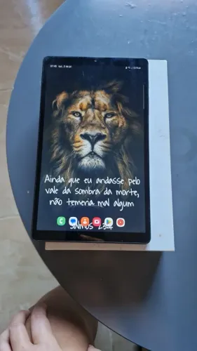 Tablet samsung A7 lite semi novo.