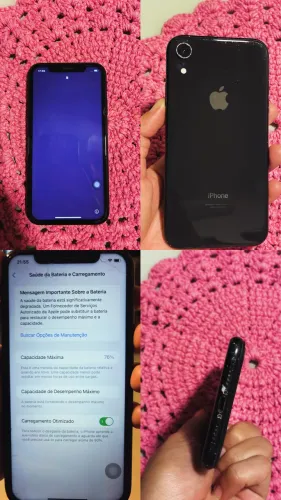 iPhone XR 128GB Preto - Com Caixa Original  Vendo iPhone XR 128GB na cor preta.